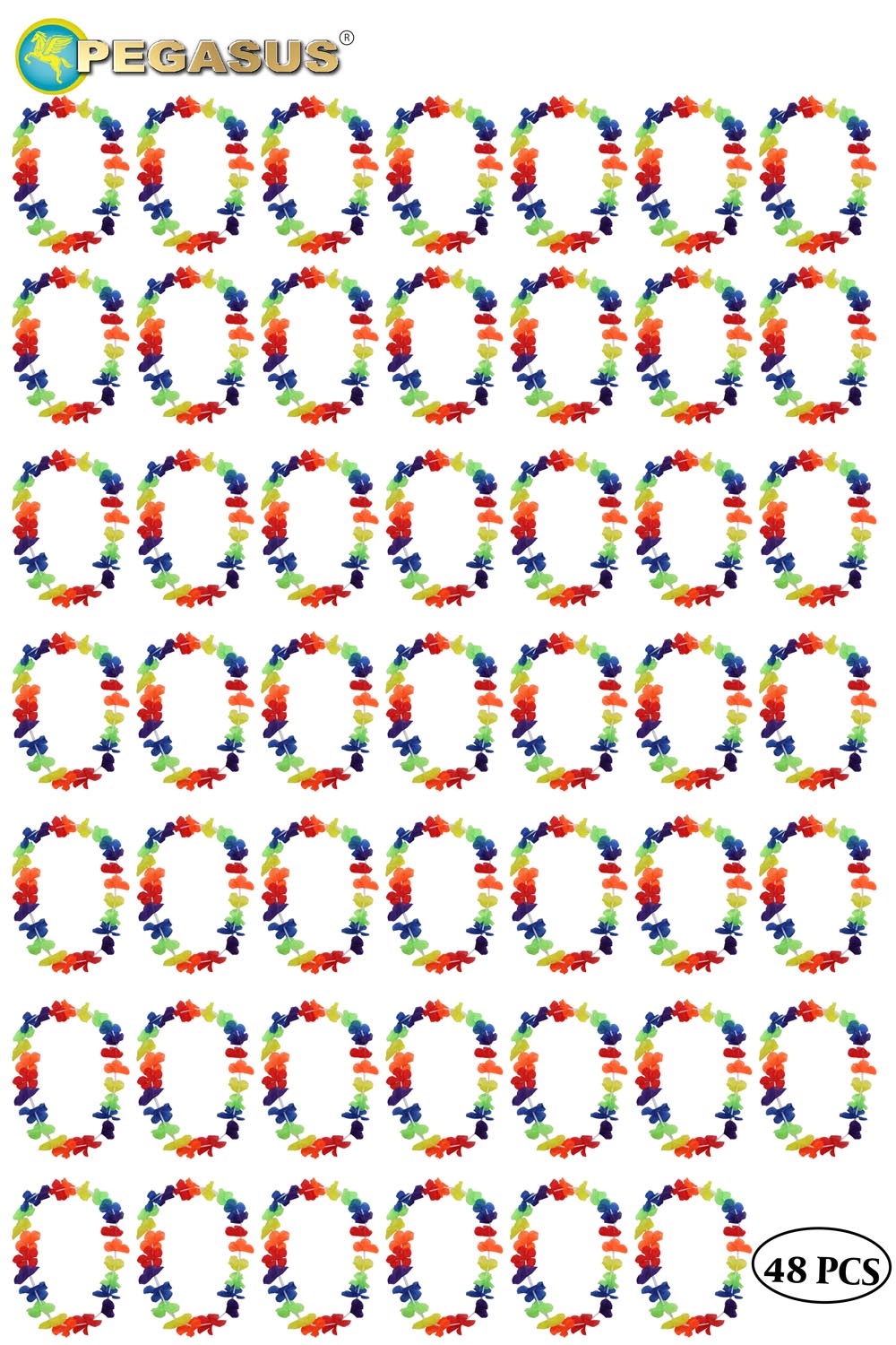 GHIRLANDA HAWAIANA ECONOMICA CF 48 PZ